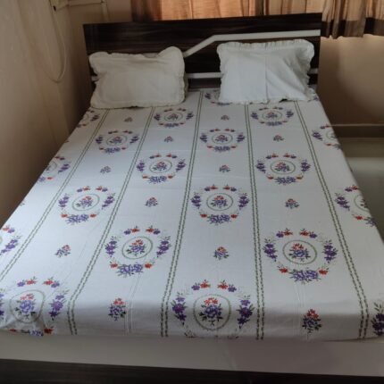 Prakash Mill 100% Pure Cotton Queen Size Bedsheet