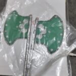 Laddu Gopal Fan(pankha, )summer Use, Pista Color (2) Shree Shoppe